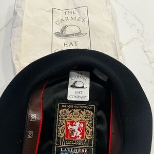 Laulhere Authentic Basque Beret French Wool